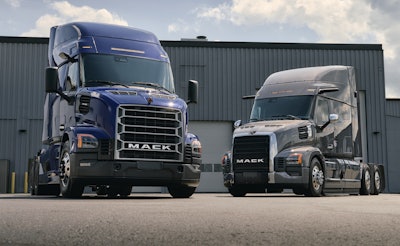 The new Anthem (left) and the Pioneer share the same interior dimensions, features and finishes, but the new Anthem won’t get the big sleeper configuration available with Pioneer.