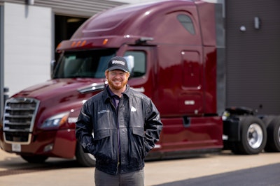 Maverick truck driver Kurt Shunkey was named the company's 2025 Trainer of the Year.