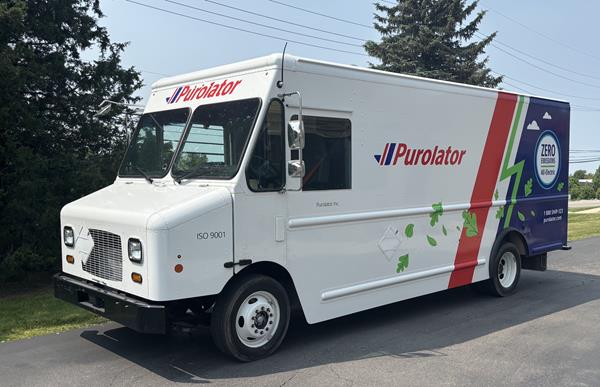 Motiv Electric Trucks' Canadian customer Purolator has proven these battery-electric medium-duty step vans can handle the work, even in harsh winters.