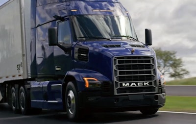 Mack Trucks reintroduced its Anthem model Tuesday as 'the new standard of regional haul.'