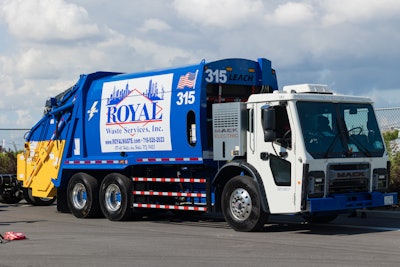 “This delivery represents more than just a new vehicle,” said Jonathan Randall, president of Mack Trucks North America. “It’s a tangible step toward advancing sustainable transportation and demonstrates how the transportation industry can support community environmental goals. The Mack LR Electric offers zero-emission operation while providing Royal Waste Services with a reliable solution for its operations.”