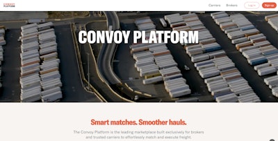 The Convoy Platform connects small carriers with shippers and brokers looking for near real-time visibility, exceptional on-time performance, and competitive rates to efficiently manage capacity needs.