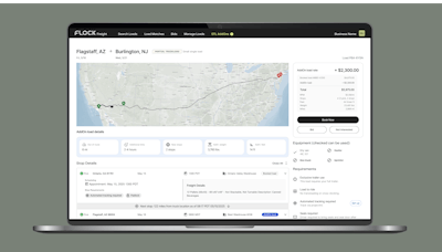 Flock Freight platform illustrates STL AddOns feature.