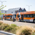 EV public buses charging in California