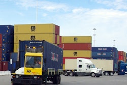 Oakland Port Trucks