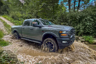 The Warlock is one of two new models of Ram 2500 HD pickups for the 2026 model year.