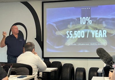 Magnus Koeck, vice president of strategy, marketing, and brand management at Volvo Trucks North America