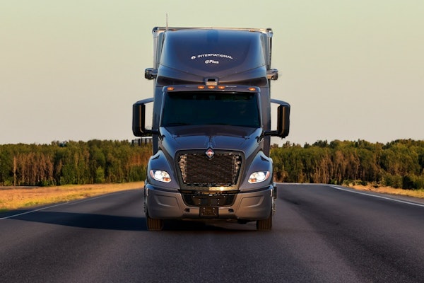 International And Plus Ai Fleet Trials Autonomous Truck