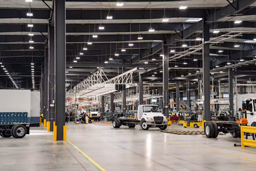 International Trucks In Workshop Stx Assembly Line 231205 7075