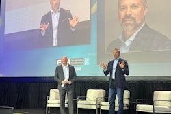 FTR Chairman Eric Starks and J.B. Hunt EVP Sales and Marketing Spencer Frazier