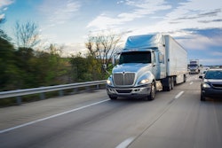 Trucks Cars Highway Adobe Stock 180348823