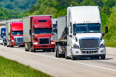 Trucks Highway Flatbed Vans Adobe Stock 157451465
