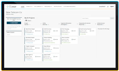 The GridFAST portal supports EV project management, helping utilities plan proactively for a reliable and efficient grid transition.