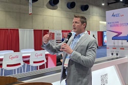 Grote Industries' Andrew Grose explains the company's new H.E.L.P. DeliverSafe accident mitigation system at the 2025 ATA Management Conference & Exhibition in San Diego.