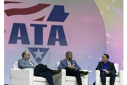 Ben Barnes Chief Information Officer, McLeod Software; John Paape Chief Information Officer, Roehl Transport; and Joe Russo VP IT & Security, ISAAC.