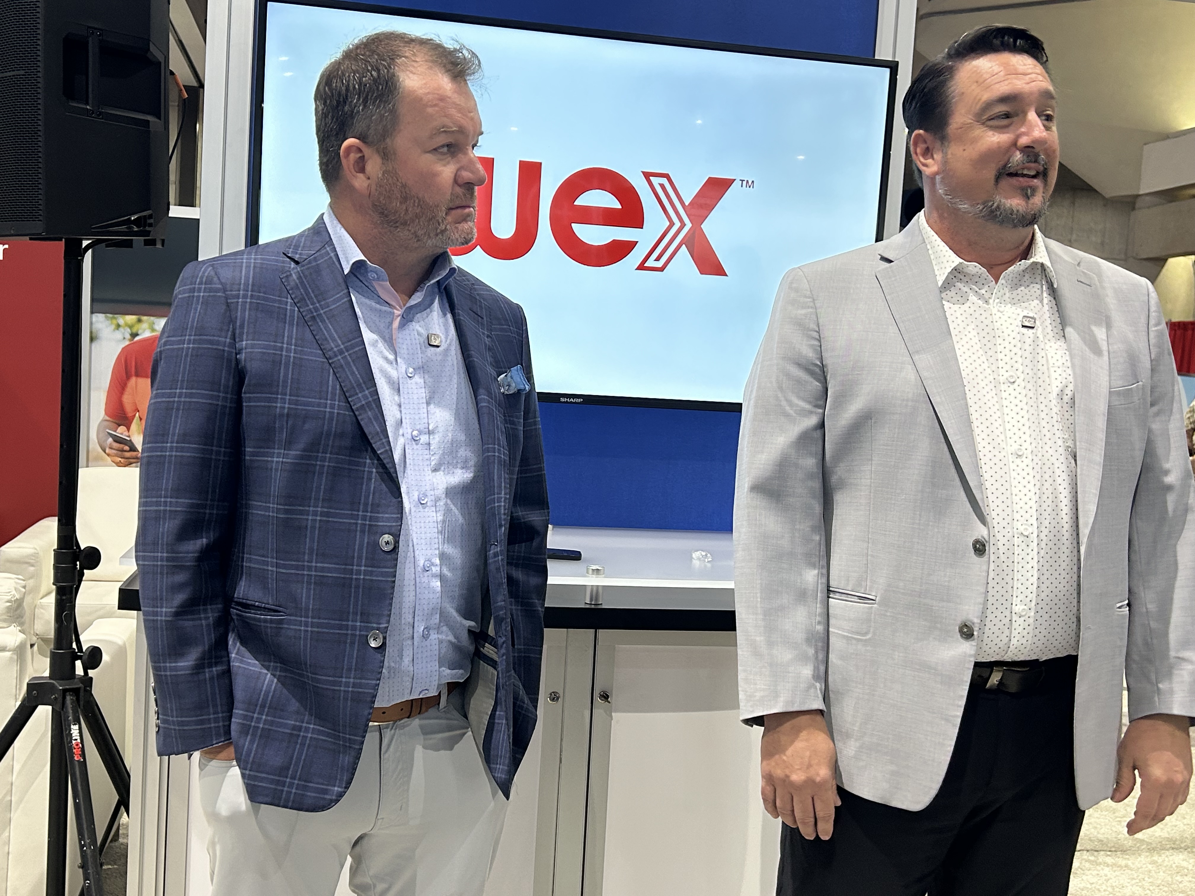 Chief Marketing Officer of Trucker Path, Chris Oliver and Noel Glasgow Vice President of North American Direct Sales.