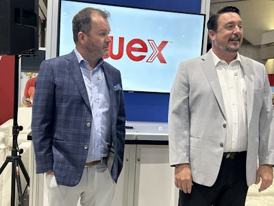 Chief Marketing Officer of Trucker Path, Chris Oliver and Noel Glasgow Vice President of North American Direct Sales.