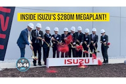 Isuzu executives in hard hats perform groundbreaking ceremony for $280M megaplant