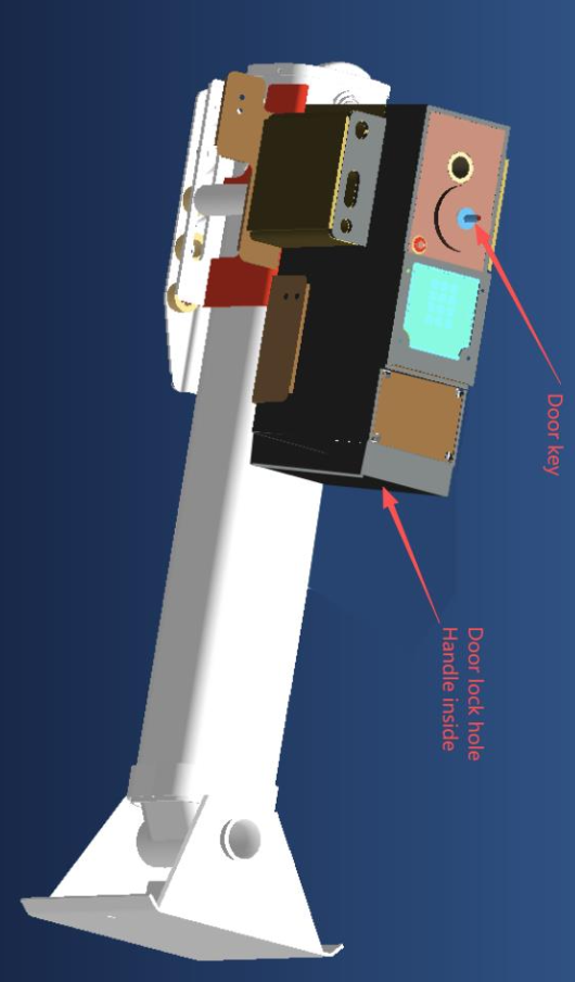 EM6000 landing gear smart lock