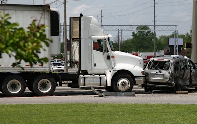 Semi Accident