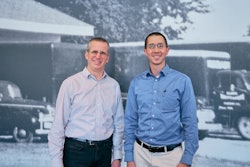 Bill Wettstein, president of Nussbaum Transportation, and Tyler Dietrich, president of Nussbaum Technology.