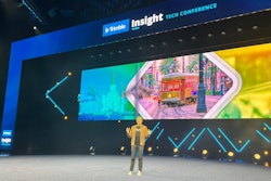 Trimble CEO Rob Painter at the company's Insight user conference in New Orleans.
