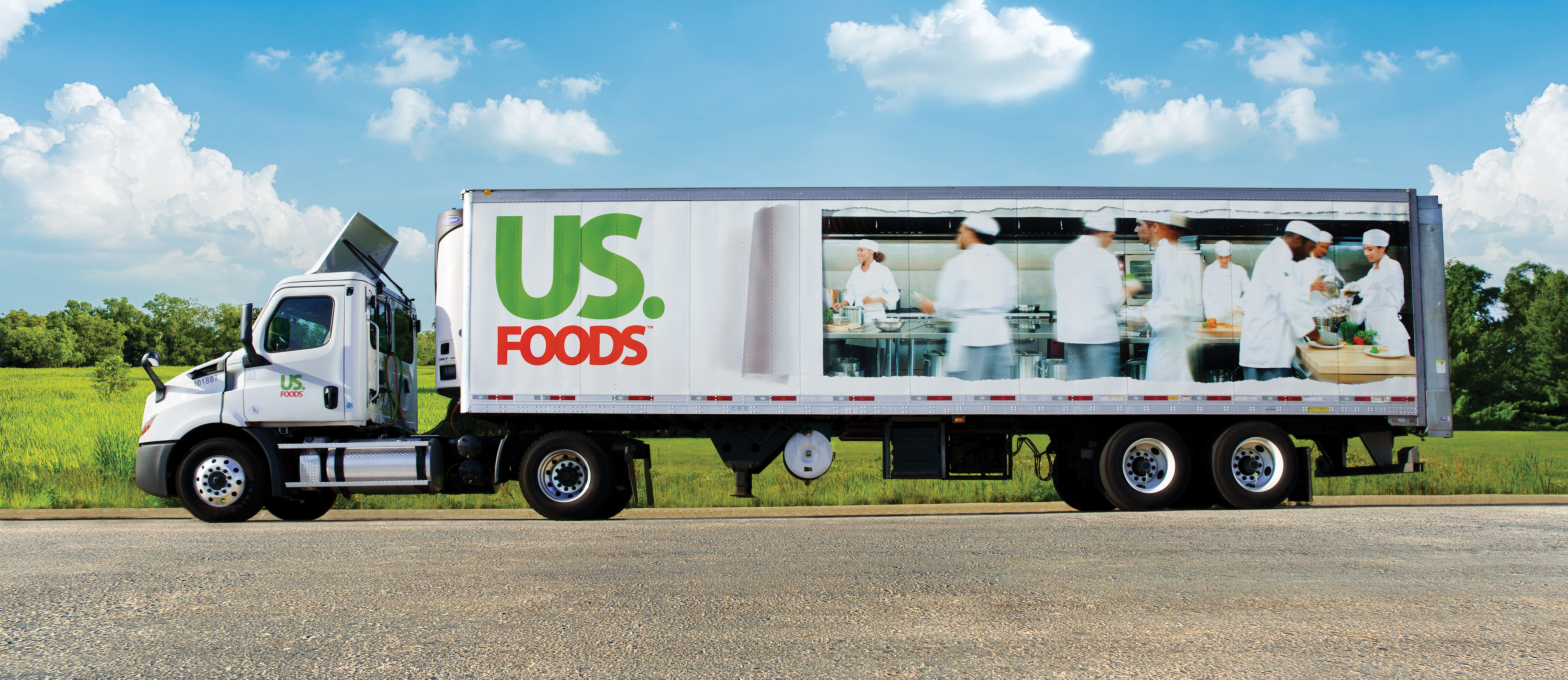 Us Foods Broadline Truck