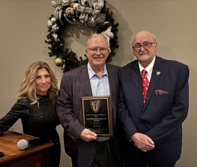 Nagle Companies' President Ed Nagle was awarded the 2025 Distinguished Service Award from the Toledo Trucking Association.