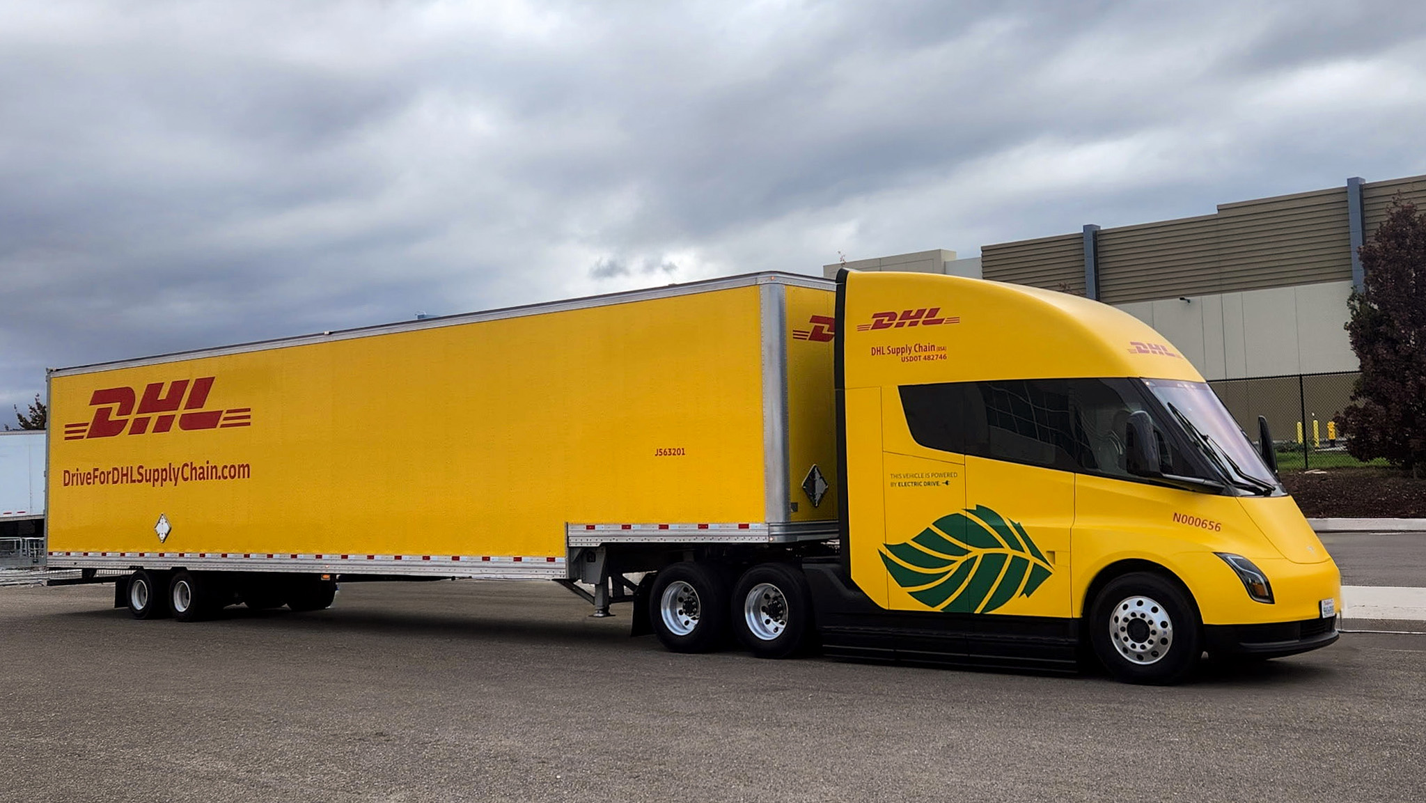 DHL's new Tesla Semi expands the company's Class 8 electric truck fleet and advances its sustainability goals.
