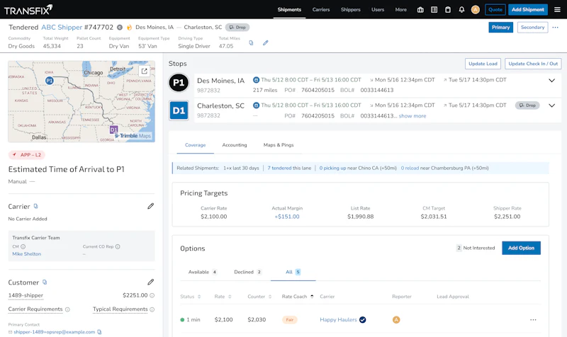 Transfixed Website Transfix TMS now available following NFI acquisition | Commercial ...
