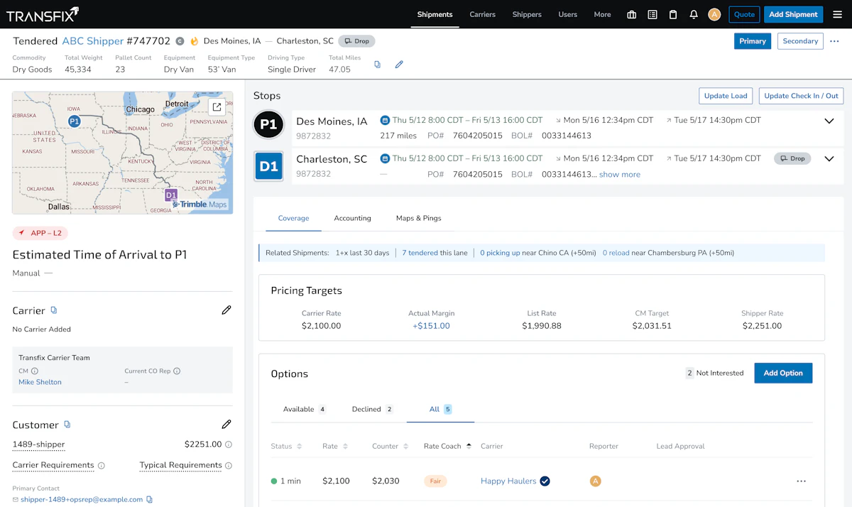 Transifx TMS now available following NFI acquisition