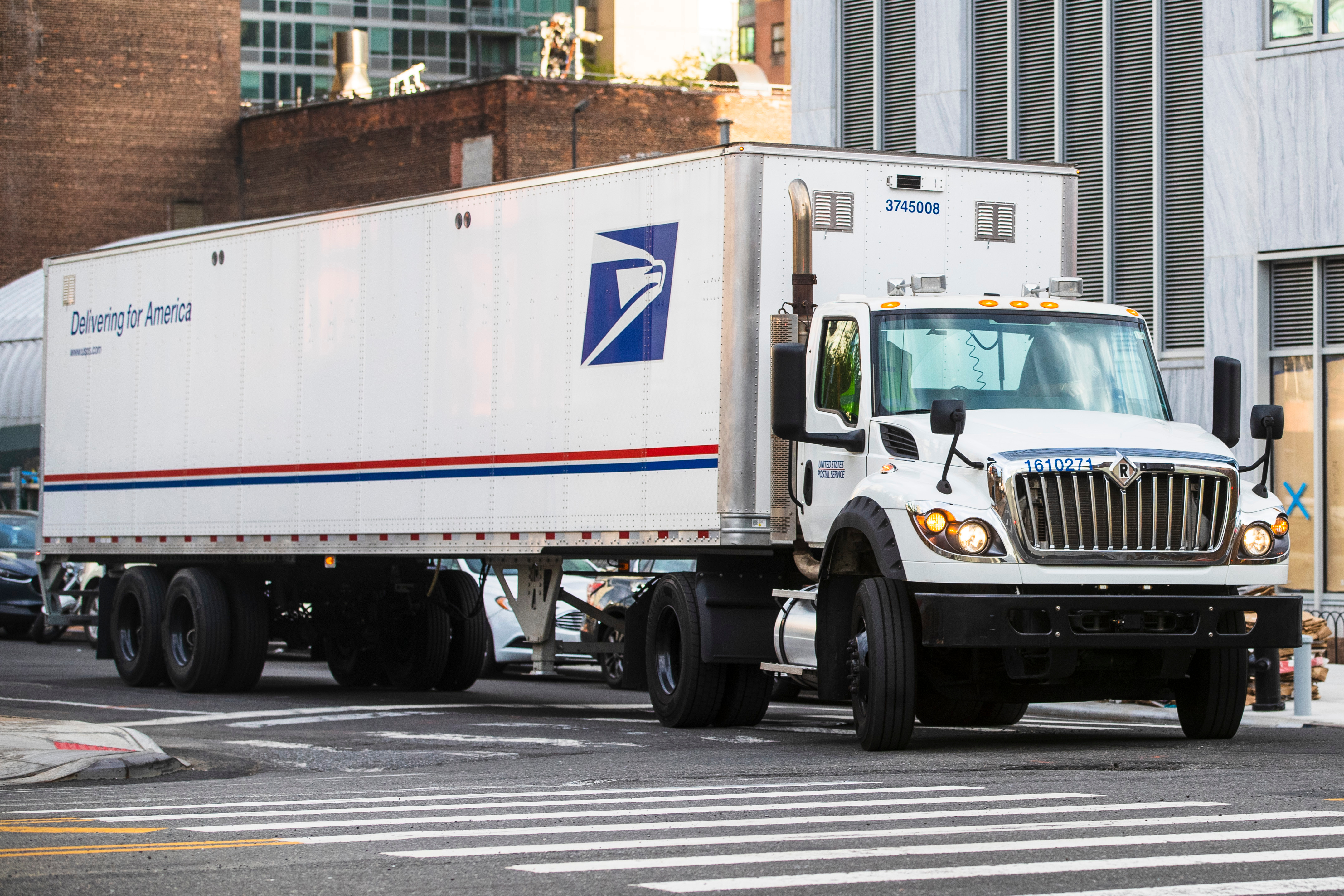 The Postal Service moves 55,000 loads by truck every day &ndash; nearly 2 billion miles per year.