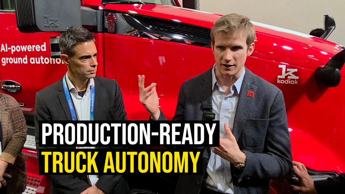 Bosch & Kodiak Partner for Autonomous Trucks | CES 2026 | Commercial ...