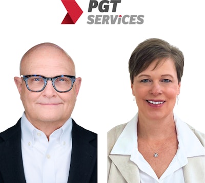 Gregg Troian, PGT Trucking President, and Tracy Trieste, Executive Vice President, are set to lead PGT Services, a PGT Holdings business enterprise company.