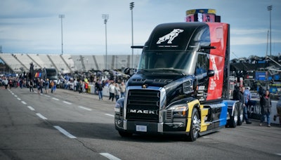 As part of the expanded agreement, NASCAR has added 11 all-new Mack Pioneer 76-inch High-Roof Sleeper models to its fleet, with the trucks making their debut during Speedweeks at Daytona International Speedway, Feb. 11-15, leading up to the 68th annual Daytona 500.
