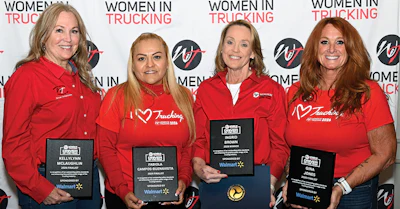 In addition to Brown, finalists included KellyLynn McLaughlin, national transportation driver, dump and roll off, Clean Harbors Environmental Services; Fabiola Campos-Buenavista, professional driver and driver development instructor, FedEx Freight; and Gina Jones, company driver, Werner.