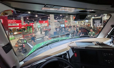 A new ImpactShield one-piece bonded curved windshield provides improved durability and impact resistance.