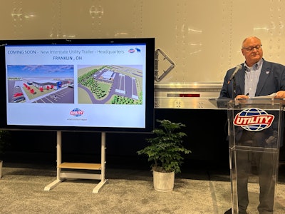 Mark Glasgow, Chief of Sales for Utility Trailer.