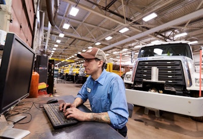 The Unit Number Search feature speeds access to repair information without requiring technicians to look up VINs or guess sub-models. Fleet customers provide Mitchell 1 with a mapping of asset tags to specific vehicles in their system. Technicians simply enter the asset tag into the search bar, and the platform automatically directs them to the correct service information. Automated synchronization between the fleet’s vehicles and TruckSeries ensures the information is always accurate.