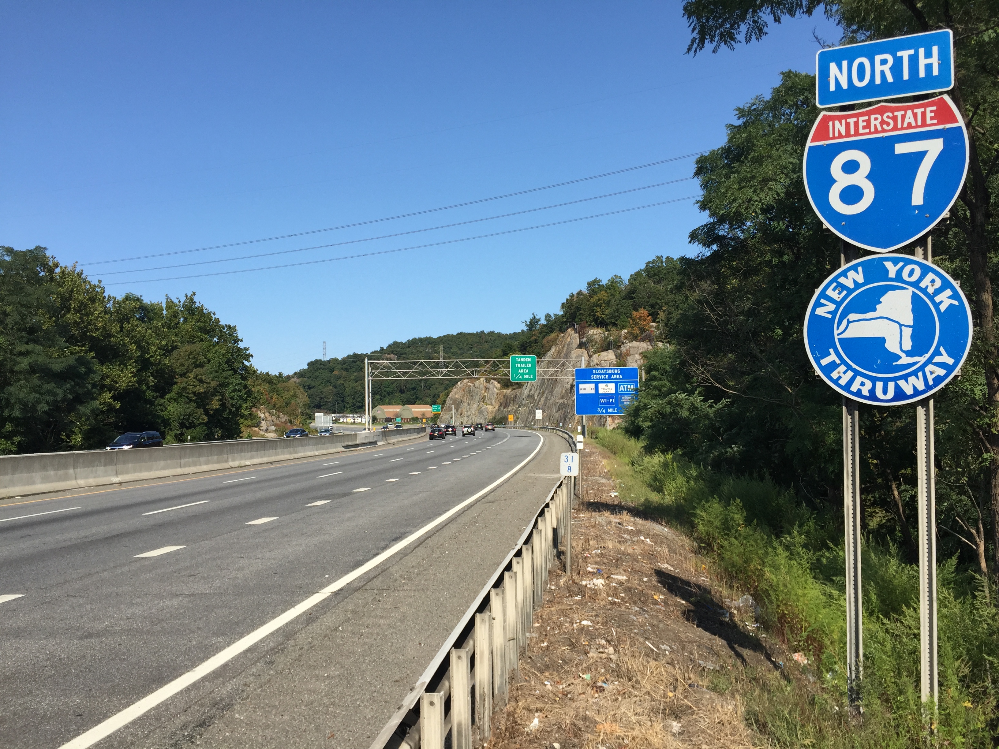 New York State Thruway I 87