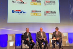 Mark Murrell, president, CarriersEdge; Michael Frolick, director of safety and compliance, TransPro Freight Systems; and Rick Schmidt, senior director of HR & safety, Nussbaum Transportation.