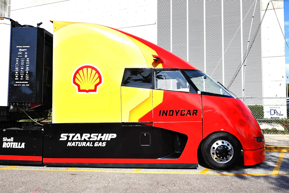 Indycar Shell Shell's natgas-powered Starship headed back to INDYCAR circuit ...