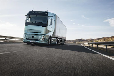 Volvo Trucks launches its longest-range electric heavy-duty truck yet, featuring 50-minute rapid charging and a 435 mile range.