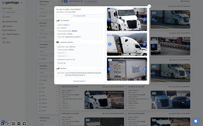 GenLogs' nationwide camera network verifies carrier identities to combat freight fraud.