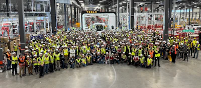 The Tesla Semi factory is a 1.7-million-square-foot facility located in Sparks, Nevada, adjacent to the existing Gigafactory Nevada. This dedicated production site is designed to produce 50,000 trucks annually.