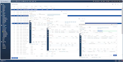 ProBuilt TMS offers a floating forms architecture within a browser-based experience.