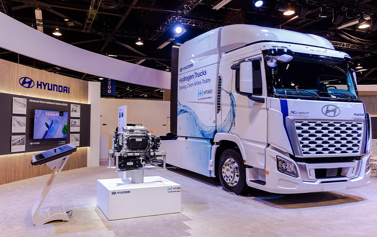 Breadner Trailers to sell Hyundai XCIENT fuel cell truck in Canada.