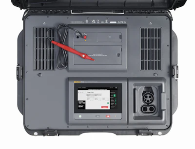 The portable Fluke FEV500
