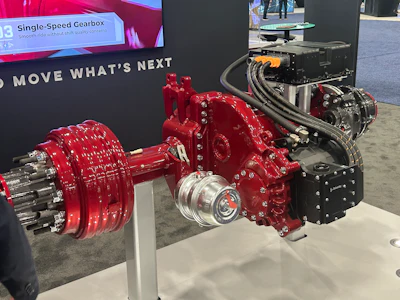 Developed in partnership with Driventic, the ELECTRAAX system is engineered for Class 6 and 7 vehicles.
