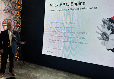Mack Senior Vice President Govi Kannan.